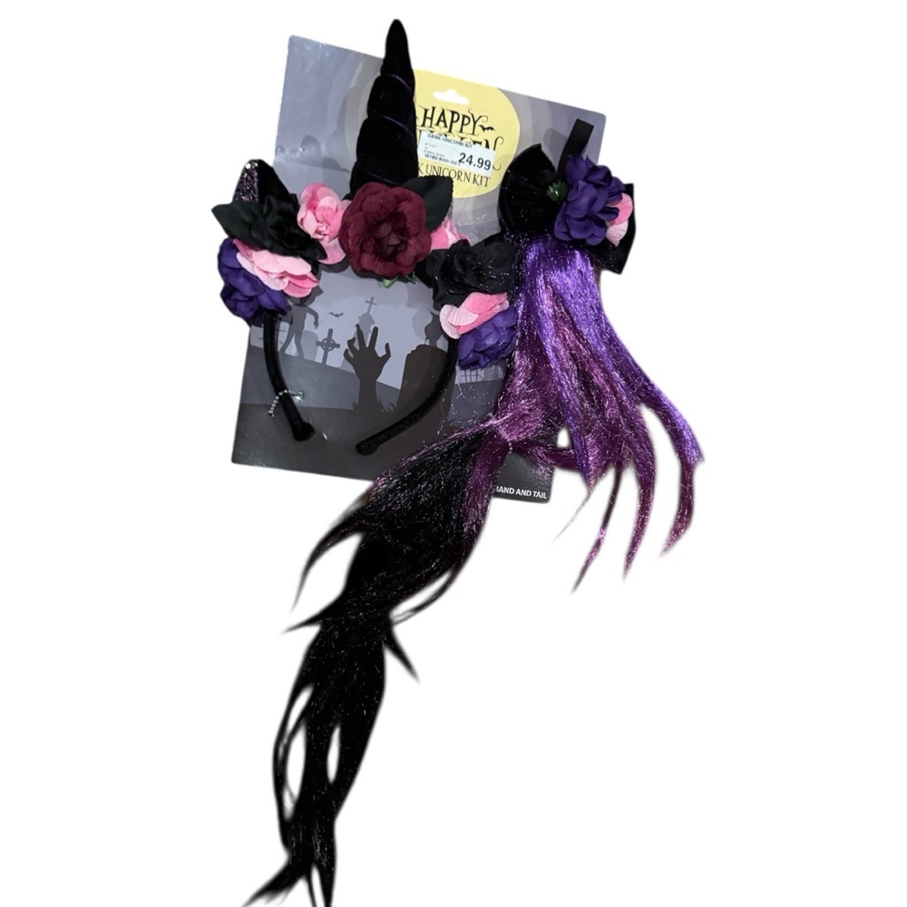 NWT‎ M & J Trimmings Dark Unicorn Teen/ Women’s Halloween Costume Kit